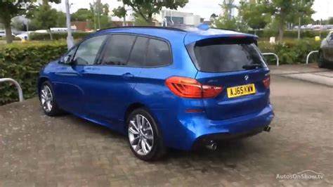 Bmw 2 Series 220d Xdrive M Sport Gran Tourer Blue 2016 Youtube