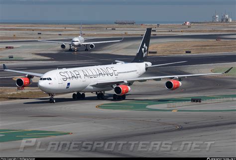 OY KBM SAS Scandinavian Airlines Airbus A340 313 Photo By Wolfgang