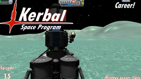 Ksp Career Ep 15 Minmus Lesser Flats Youtube