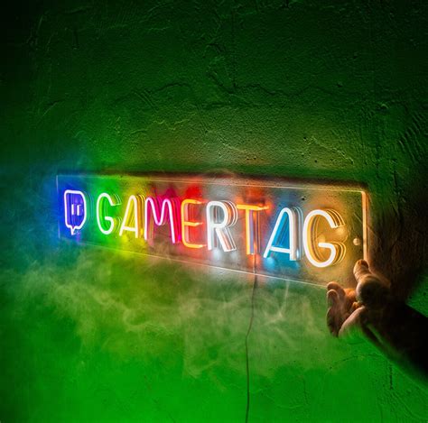 Custom Twitch Neon Sign Twitch Neon Light Sign Personalized - Etsy