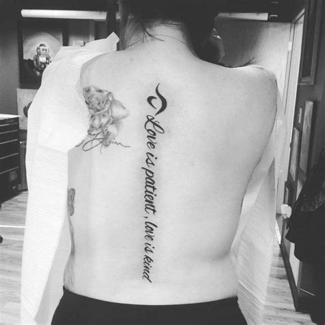 Spine Tattoo Quotes | Best Tattoo Ideas Gallery