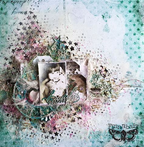 Mixed Media Art Art Journaling And Scrapbooking By Polish Artist And