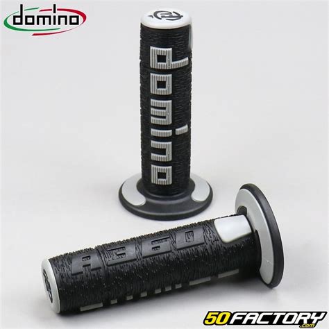 Black And Gray Domino Grips A Motorcycle Part Scooter