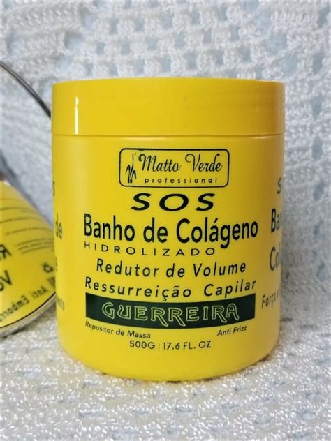 M Scara De Hidrata O S O S Banho De Col Geno G Matto Verde