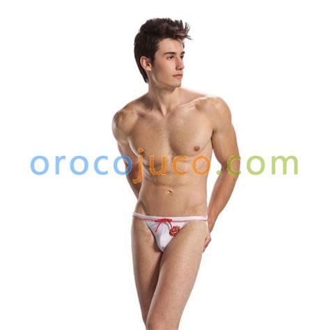 ZOD Mens Sexy Swimwear Low Rise Thong Bikini MU