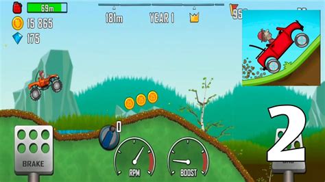 Hill Climb Racing Gameplay Walkthrough Part 2 Android Youtube