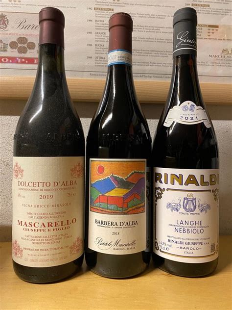 Dolcetto Giuseppe Mascarello Bartolo Mascarello Barbera D