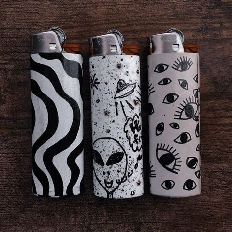 Lighter Art Bic Lighter Custom Lighters Cool Lighters Emo Kawaii