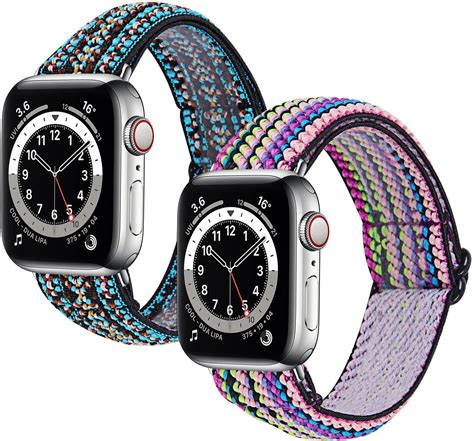 Pack Elastic Band Compatible With Apple Watch Mm Mm Mm Mm