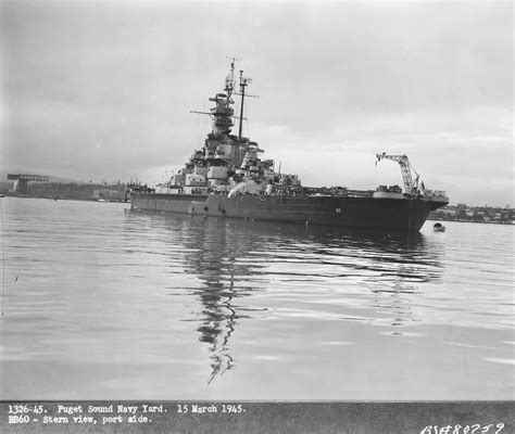 Battleship Photo Index Bb Uss Alabama