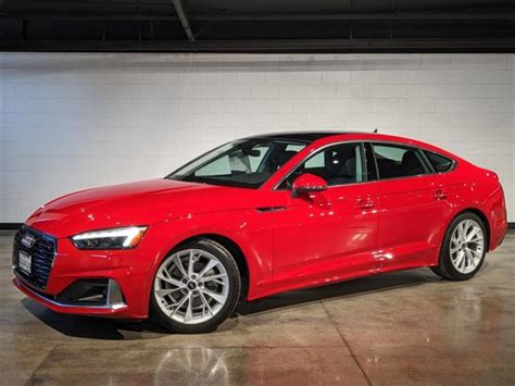 Pre Owned 2022 Audi A5 Sportback Valencia Ca