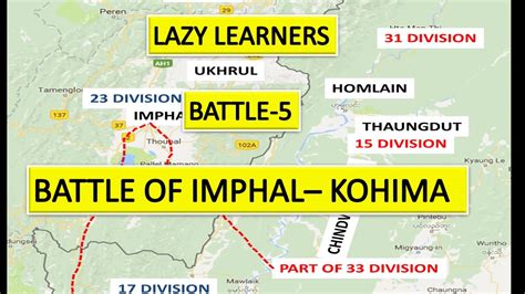 Imphal Battle Map