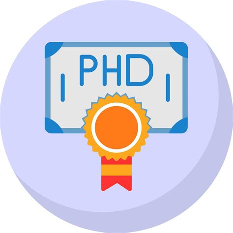 Phd Vector Icon Design 26082693 Vector Art at Vecteezy