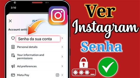 Como Ver Sua Senha Do Instagram Caso Voc A Tenha Esquecido