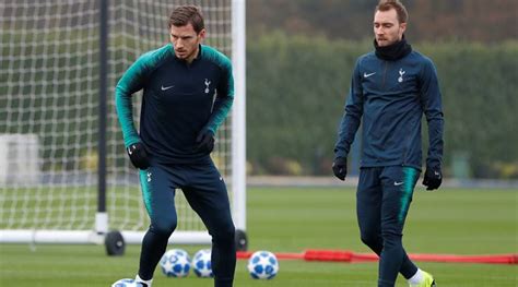 Champions League Tottenham Hotspur Defender Jan Vertonghen Fit To Face