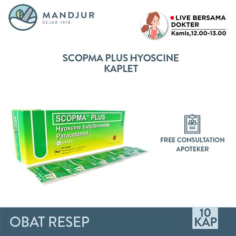 Jual Scopma Plus 10 Kaplet | Shopee Indonesia