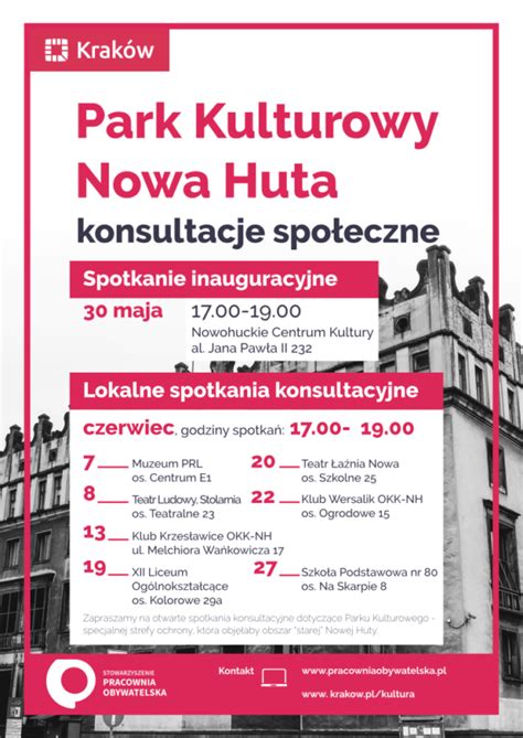 Park Kulturowy Nowa Huta Konsultacje Społeczne Nowa Huta Travel