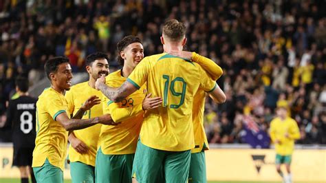 Socceroos News Australia Def New Zealand To Claim Soccer