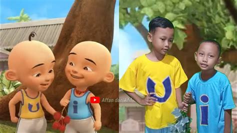 Tiru Aksi Upin Ipin Upin Ipin Mencari Buah Merah Episode Baru