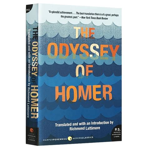 荷马史诗奥德赛英文原版 The Odyssey of Homer英文版文学小说古希腊西方古典文化 Lattimore翻译正版进口书籍_虎窝淘