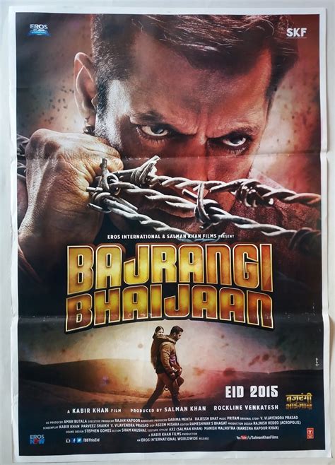 BAJRANGI BHAIJAAN Bollywood Cinema Poster