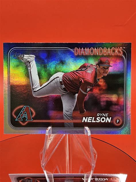 Topps Series Ryne Nelson Rainbow Foil Arizona Diamondbacks