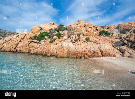 Cala Coticcio Isola Caprera Parco Nazionale Arcipelago Di La