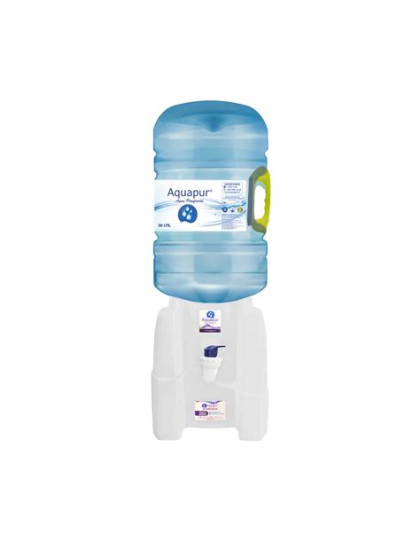 Pack Dispensador Y Bidones De Agua Purificada De 20 Litros Aquapur