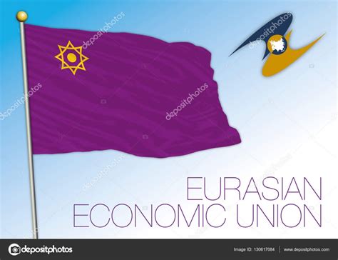 Eurasian Economic Union flag — Stock Vector © frizio #130617084