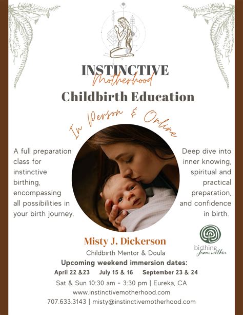 Birthing Classes — Instinctive Motherhood