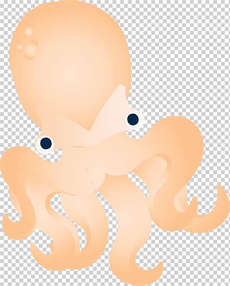 Pulpo pulpo gigante del pacífico pulpo de dibujos animados animal