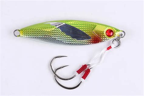 Horizon Slow Jig G Luminous Slow Jigging Lures Lead Fishing Jig With