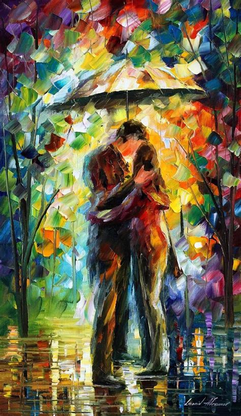 Leonid Afremov Dipinti Facili Astratto Pittura