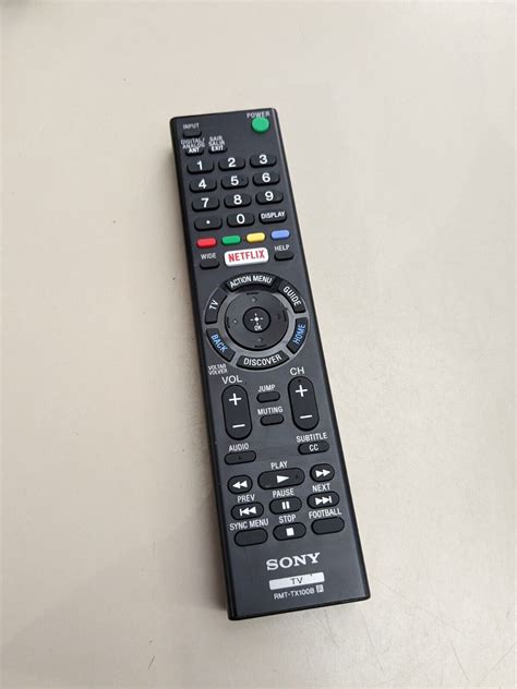 Genuine OEM Sony RMT TX100B Replacement Remote Control Tested USED