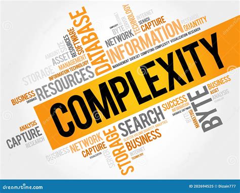 Complexity Word Cloud Stock Illustration Illustration Of Modern