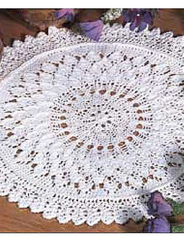 Ravelry: Lace Leaf Doily pattern by Peg Gorman