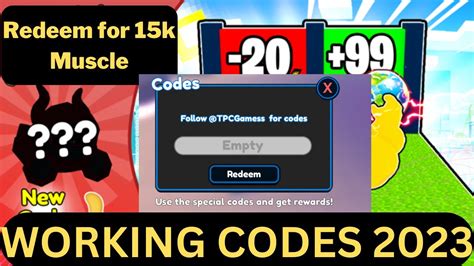 Strong Muscle Simulator Codes All Strong Muscle Simulator Promo