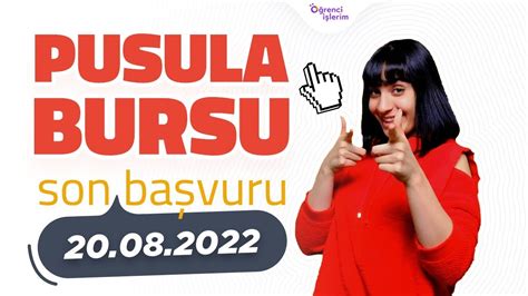 Burs Veren Kurumlar Pusula Bursu Youtube