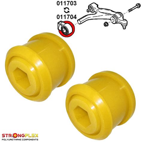 Front Lower Arms Rear Polyurethane Bushes Mm Sport For Alfa Brera