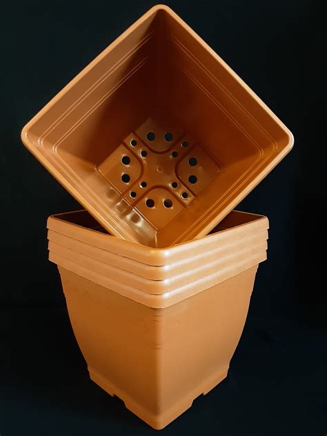 Pot Sonja19cm Square Terracotta Planters Buddy