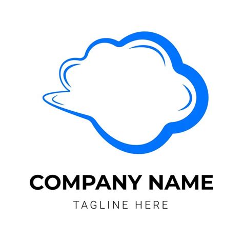 Premium Vector Professional Cloud Logo Design Template