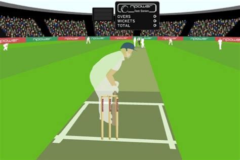 NPower Test Series Cricket Game - Play Online Free : Atmegame.com