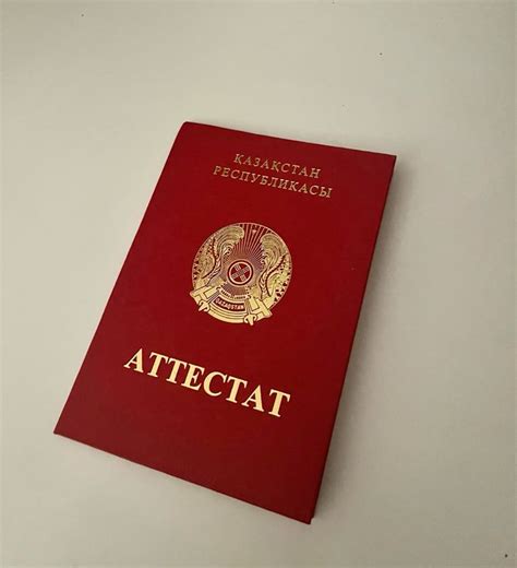 Красный аттестат ️🔥 nel 2024