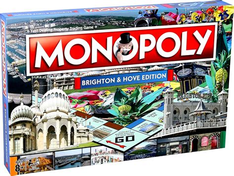 Winning Moves Brighton And Hove Monopoly Board Game Advance To The