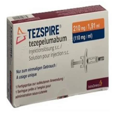 210 mg Tezspire Injection at ₹ 48000/vial | Pharma Injection in Surat | ID: 2853713690455