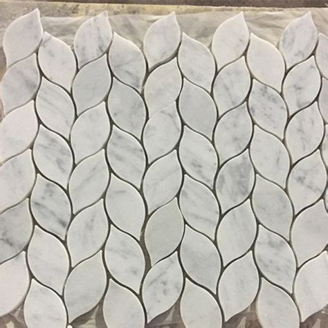 Hot Sale Leaf Shaped Mosaic Marble Tile Backsplash Find Complete