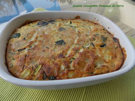 Gratin Courgettes Pommes De Terre Croquant Fondant Gourmand