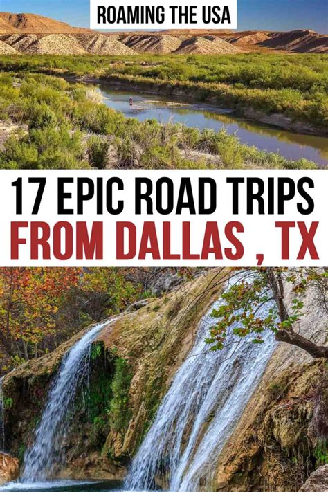 17 Incredible Road Trips From Dallas Roaming The USA