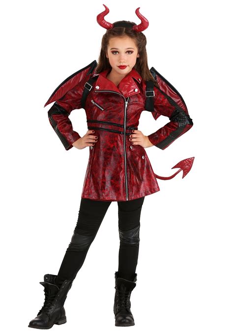 Kids Leather Devil Costume - Walmart.com