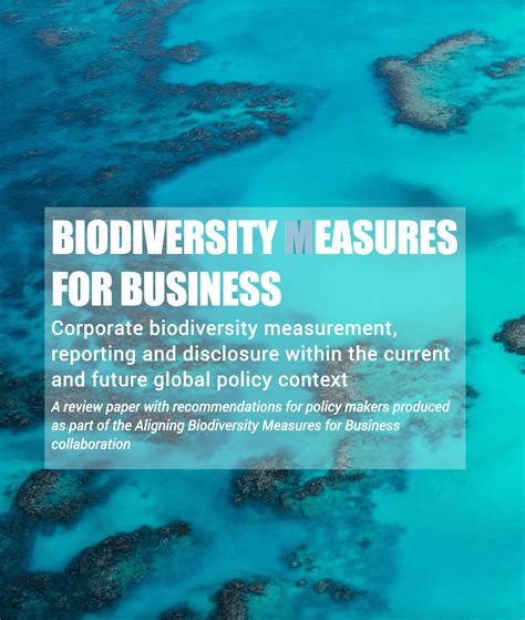 Global Balancethree Recommendations For Policy Makers To Enhance Corporate Biodiversity